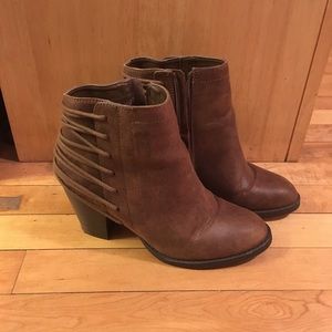 Candies Lace-Up Back Booties